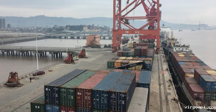 上半年台州港集装箱吞吐量35.9万标准箱